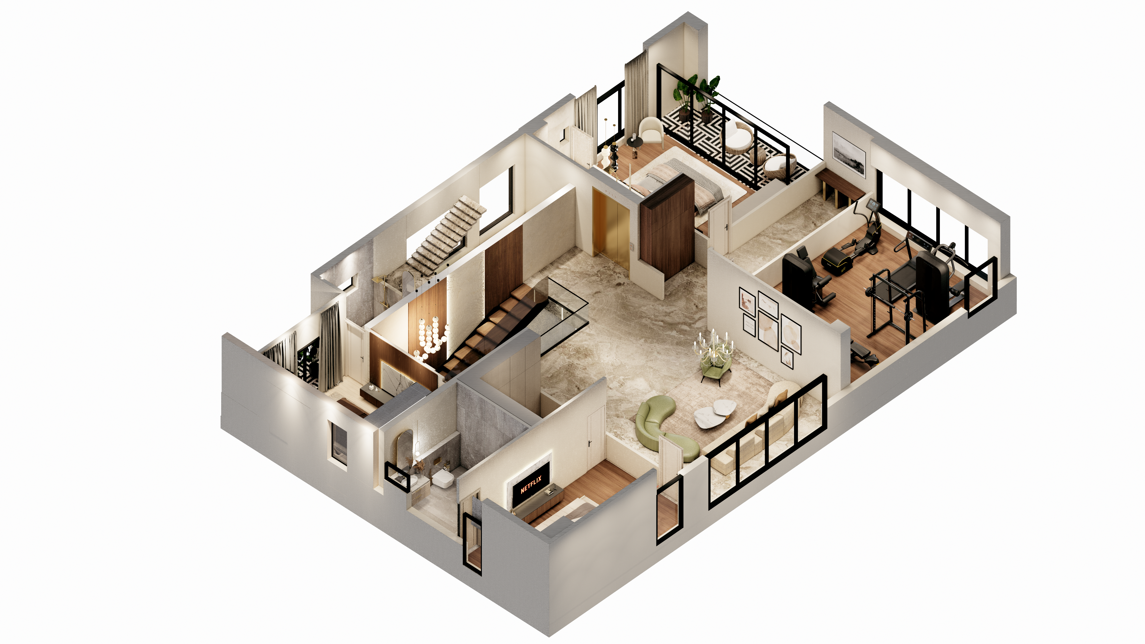 Highgate One Home Per Floor Concept